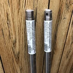Lot Of 2 Hunter 48 Ceiling Fan Downrod In Brushed Nickel Long Extension Rod New. Fixed Price $69.99.