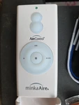 Minkaaire Ceiling Fan Remote Control (dl-47101t) And Receiver (mk810w) Kit. Fixed Price $24.99.