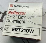 Elco Ert210 The Elm System 2" Led Reflector Trim - White. Fixed Price $10.00.