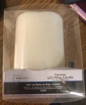 Mainstays Flameless Led Pillar Candle Vanilla 3" X 4" Tall New In Box 5 Hr Timer. Fixed Price $9.99.