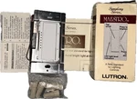 Lutron Maestro Dimmer Switch For Incandescent And Halogen, 1000 Watt Ma-100 Wh. Fixed Price $34.99.