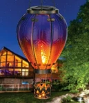 Regal Hot Air Balloon Solar Lantern Purple Large 12764 Yard Garden Free Shipping. Fixed Price $79.95.