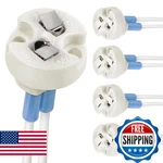 Dicuno G4, Gu5.3 Bi-pin Ceramic Base Socket, Mr16 Bulb Mr11 Halogen Inca. Fixed Price $10.99.