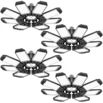 Iskydraw Led Garage Lights 4 Pack Lighting 260w 26000lm Bright Shop. Fixed Price $96.54.
