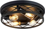 Xpehk 14 Inch Hallway Light Fixtures Ceiling,flush Mount Ceiling Light,4 B. Fixed Price $59.76.
