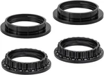 4 Pcs Lamp Shade Rings 2 Sizes (34mm & 39mm) Black E26 Light Socket. Fixed Price $7.12.