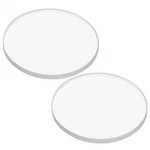 0.83x0.06" Slide Flashlight Glass Lens, 2pcs Glossy Edge Lens. Fixed Price $6.29.