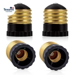 Ul Listed E26 To E12 Socket Adapter Black, Standard (medium) Base Candela. Fixed Price $16.57.