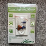 Hunter Universal 3 Speed Ceiling Fan Transmitter No. 99116 Missing Remote. Fixed Price $19.99.