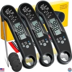 3 Pcs Digital Meat Thermometer Waterproof Fast Read Probe Kitchen Bbq Cooking. Fixed Price $47.03.