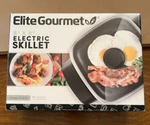 Elite Gourmet Eg808 8 X 8" Non-stick Electric Skillet. Fixed Price $24.99.