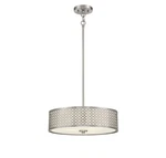 Regina 3-light Drum Pendant By Trade Winds Lighting. Fixed Price $344.00.