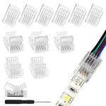 Vipmoon 12 Pcs 5pin Rgbw Led Light Strip Connectors 10mm To Wire. Fixed Price $14.93.