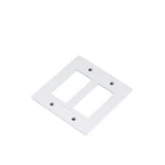 Buster + Punch Npl-023063 Wall Plates Double Rocker Switch Outlet - White. Fixed Price $69.00.