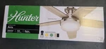 Hunter Avia 48"5 Blade Led Ceiling Fan,brushed Nickel 59416 New. Fixed Price $125.95.
