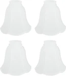 Frosted 23075-4 Transitional Style Replacement Glass Shade, 2-1/8" Fitter Size,. Fixed Price $89.99.