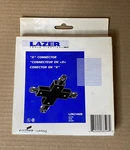 New Lazer By Halo Lzr214mb "x" Connector Black 4 Track Jointer. Fixed Price $20.00.