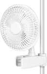 Healsmart Clip Fan, 6-inch Grow Tent Monkey Fan With Wall Mount (15w, 2-spe. Fixed Price $33.20.