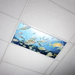 Octo Lights - Fluorescent Light Covers Classroom, Office, Home Ocean 004. Fixed Price $34.99.