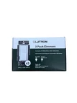 Lutron Diva Dimmer Switch Dvcl-153p-wh-3 Led 150w 3-way White 3-pack Wallplate. Fixed Price $74.99.