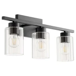 Quorum International 501-3 Ladin 3 Light 22"w Vanity - Textured Black /. Fixed Price $230.00.