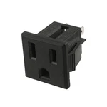 10 Pcs Ac 125v 15a Us Plug 3 Terminal Outlet Power Socket Connector Black. Fixed Price $12.63.