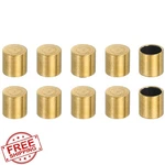 Uxcell 10 Pcs Stainless Steel Cord End Caps 5mm Golden. Fixed Price $27.99.