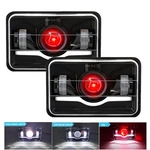 For Geo Metro 1989-1997 2x 4x6" Inch Chrome Led Headlights Hi Lo Beam Reflector. Fixed Price $79.99.