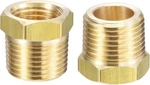 Uxcell Brass Pipe Fitting Reducer Adapter 3/8" Bspt Male X 1/4" Npt. Fixed Price $14.76.