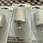 3 X Commercial Electric Lamp Porcelain Fixture Socket. Fixed Price $24.97.