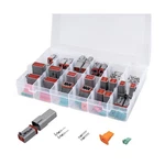 228 Pcs Deutsch Dt Connector Kit, 2, 3, 4, 6, 8, 12 Pin Gray Assemb.... Fixed Price $31.59.