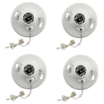 Leviton 8827-cw1, White, 4 Pack. Fixed Price $37.44.