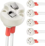 G4, Gu5.3 Bi-pin Ceramic Base Socket, Mr16, Mr11 Halogen Incandescent Led Bulb H. Fixed Price $13.97.