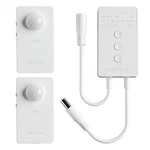 Rayzeek Wireless Motion Sensor Controller Kit-no Wiring Mini Pir White. Fixed Price $36.09.