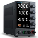 Dc Power Supply Variable 0-30v 0-10a, Adjustable Switching Regulated Bench Po.... Fixed Price $65.99.