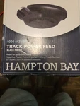 Hampton Bay Linear Track Floating Power Feed Lighting Connector Nib 1004612907. Fixed Price $3.77.