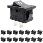 Zupayipa 15 Pcs Ac 6a/250v 10a/125v 2 Solder Lug Spst On/off Mini Boat.... Fixed Price $8.09.