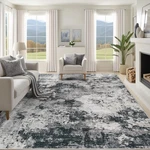 Xluez 8x10 Area Rugs For Living Room, Washable Modern Abstract Large Rug.... Fixed Price $156.20.