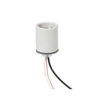 B&p Lamp Medium Base Keyless Unglazed Porcelain Sockets With Wire Leads And. Fixed Price $13.63.
