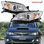 Chrome Housing Headlights For 2008-2011 Subaru Impreza Headlamps Left+right Side. Fixed Price $120.27.