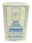 New Open Box Sw95 White/ivory Emerson Quiet Fan Control Quietset Four Speed. Fixed Price $30.00.