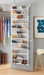 Whitmor Over The Door Shoe Organizer White 6037-7037-wht-sioc. Fixed Price $57.99.