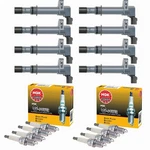 Ignition Coil Packs Uf270 & Ngk G-power Platinum Spark Plugs Replacement For .... Fixed Price $231.12.