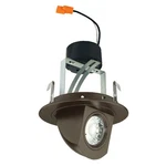Elco El497272 4" Integrated Led Adjustable Recessed Trim - 750 Bronze. Fixed Price $72.52.