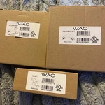 Wac H Track Single Circuit I Connector & (2) Right L Connectors. Fixed Price $19.95.