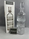 Godinger Stackable Whiskey Decanter And Whisky Glasses Dublin 3 Pc Set -nob. Fixed Price $23.97.
