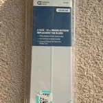 Commercial Electric 5-pack 814 825 White Ceiling Fan Replacement Blades 52". Fixed Price $21.00.