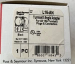 Pass & Seymour #l15-an Turnlok Angle Adapter For 15a Plugs Connectors. Fixed Price $10.95.