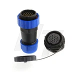 Hangton He29 22 Pin Waterproof Connector Circular Male Cable Plug Panel Mount.... Fixed Price $24.05.