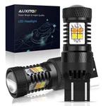 Auxito Switchback 7443 7440 Led Turn Signal Dual Color Light Bulb White Amber Pa. Fixed Price $18.99.